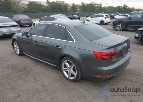 2017 Audi A4 2.0T Premium z USA, uszkodzony, nr VIN WAUPNAF44HN069348